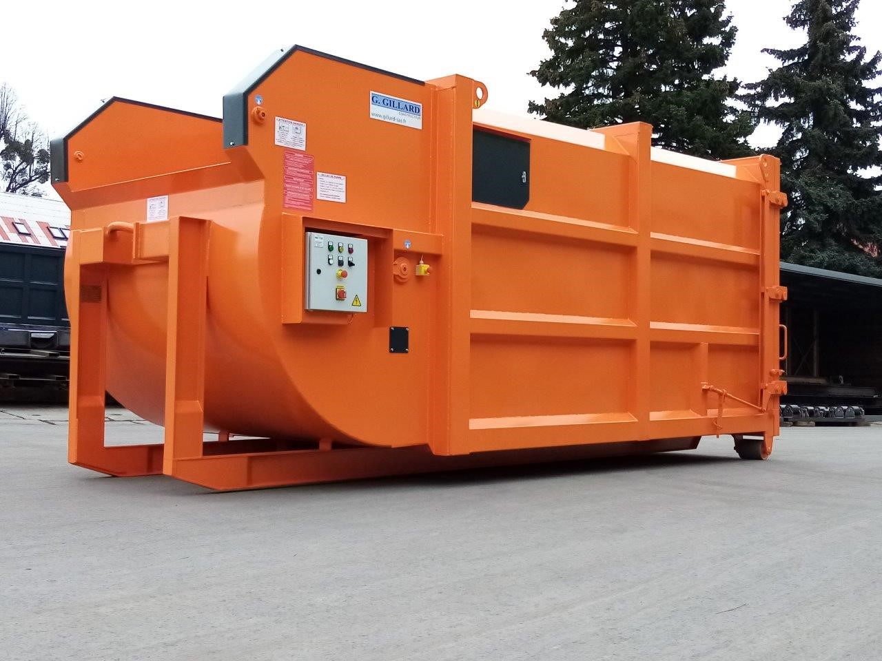 Compacteur monobloc à déchets “Paktor Série 10” - GILLARD SAS