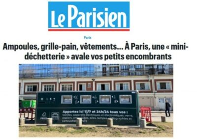 Article le Parisien Teka à Paris